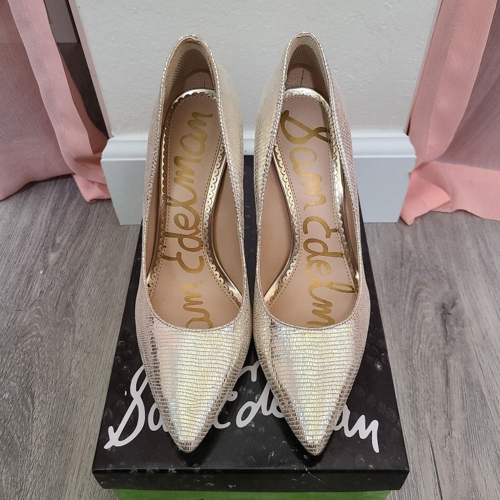 Sam Edelman Hazel Pointed Toe Pumps - Picture 6 of 11